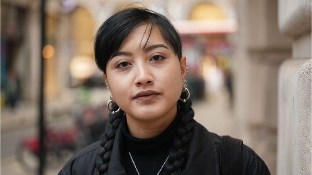 Soe-Myat pictured in Oxford Circus