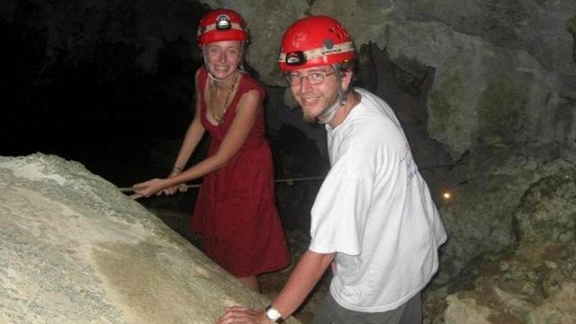 Автор статьи с мужем воспользовались советом Тома и посетили местные пещеры