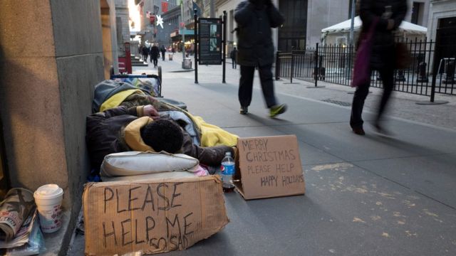 Người vô gia cư tại New York