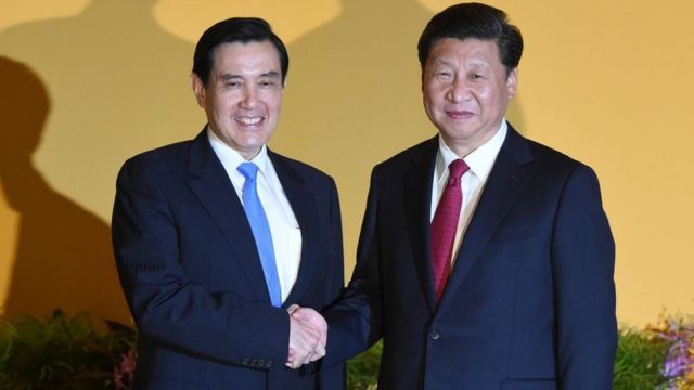 马英九和习近平