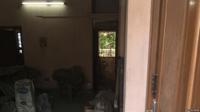 कोलकाता में शुभब्रत मजूमदार का घर