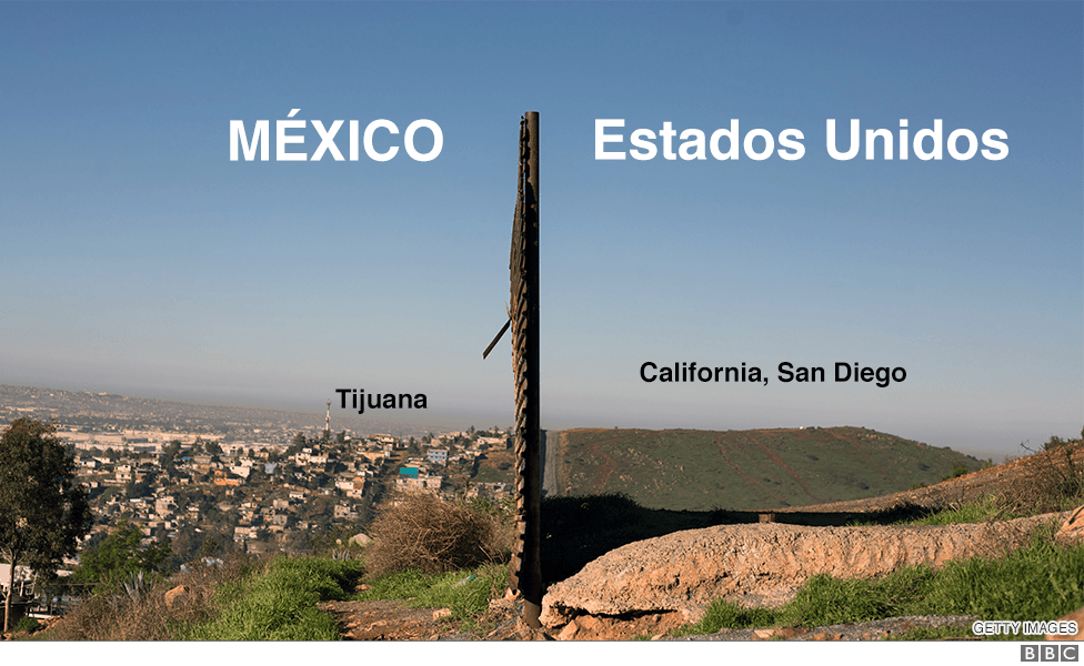 Cierre del gobierno en Estados Unidos: 7 gráficos sobre el muro entre  . y México que Trump quiere construir en la frontera - BBC News Mundo