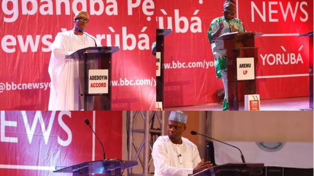 #BBCGovDebate: Olùdíje ẹgbẹ́ òṣèlú ANRP ní ìpínlẹ̀ Kwara ...