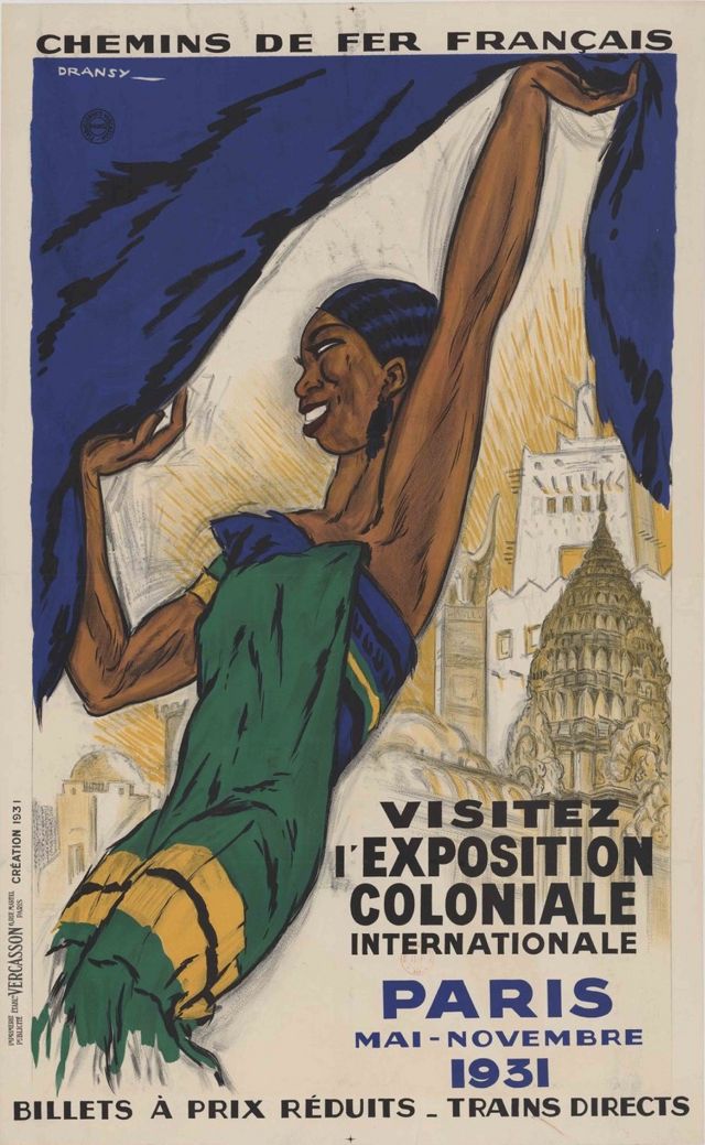 Afiche de la Exposición Colonial de París de 1931.
