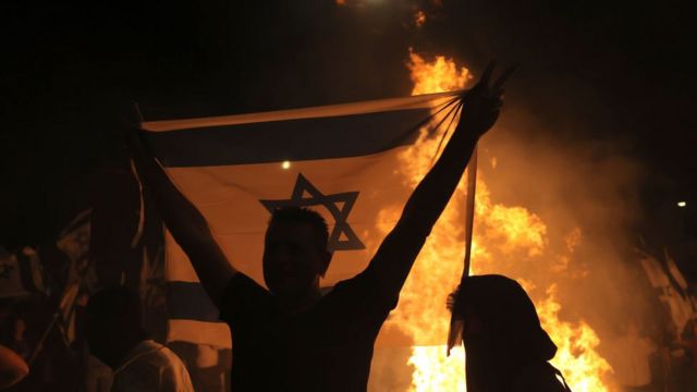 Protestas en Israel.