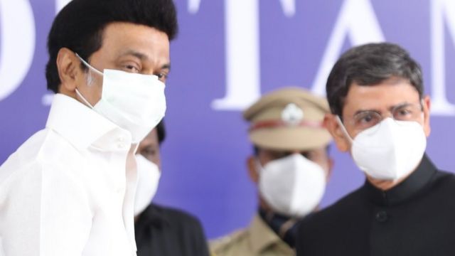 மு.க. ஸ்டாலின் ஆர்.என். ரவி