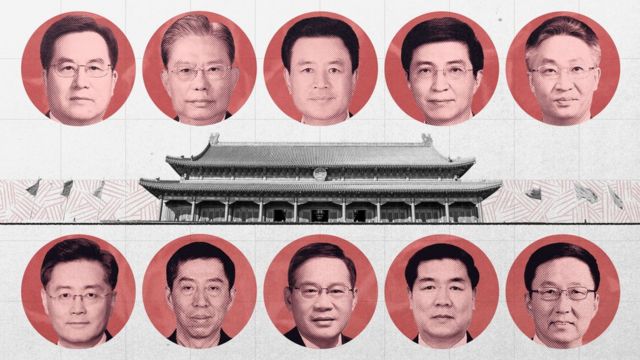 中国新一届政府领导班子的新老面孔