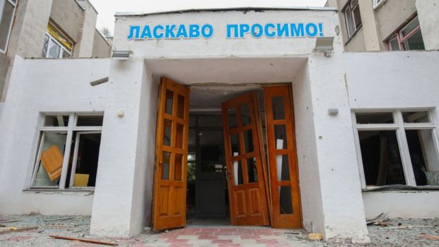 szkoła w obwodzie charkowskim