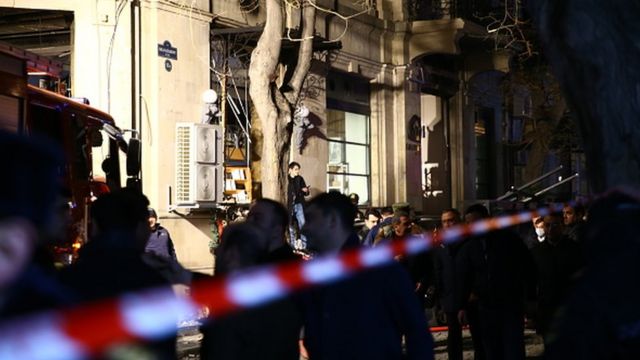 انفجار کلوب شبانه در باکو
