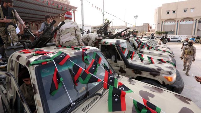 Combatientes de Amanecer Libio