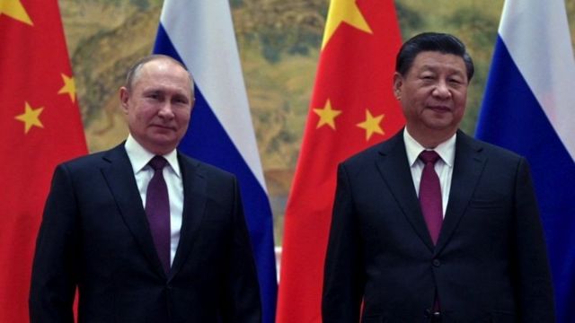 Путін і Сі Цзіньпінь