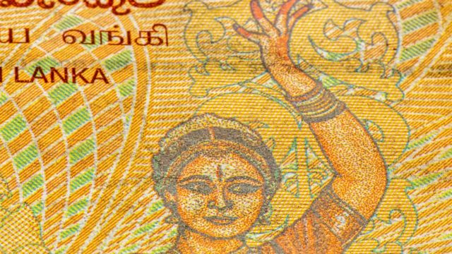 இலங்கை ரூபாய் தாளில் இருக்கும் படம்.