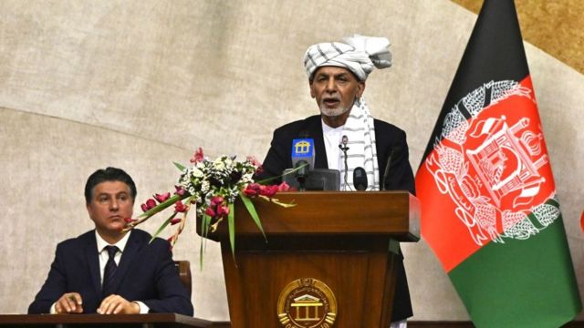 Afganistan Cumhurbaskani Gani Ulkedeki Durumdan Birden Cekilme Karari Alan Abd Sorumlu Bbc News Turkce