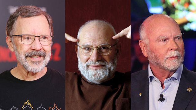 Ed Catmull, Oliver Sacks y Craig Venter