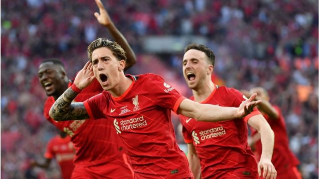 Intens Bage omfattende Chelsea vs Liverpool highlights: FA Cup final penalty shootout see Liverpool  become champions - BBC News Pidgin