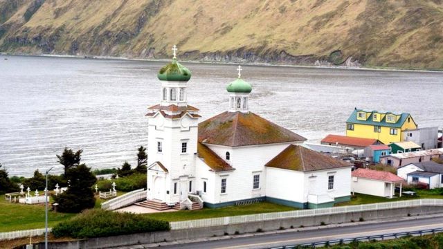 Церковь на острове Уналашка