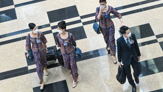 世界航空业在三年新冠疫情期间经历大裁员，如今疫后交通恢复，航空公司求财若渴。(photo:BBC)