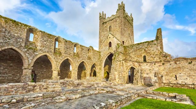 According to local legend, St Nick is buried outside the former settlement of Newtown Jerpoint