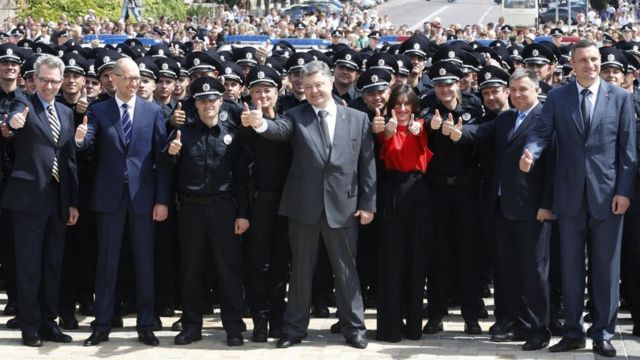 Присяга патрульної поліції в Києві, 4 липня 2015 рік