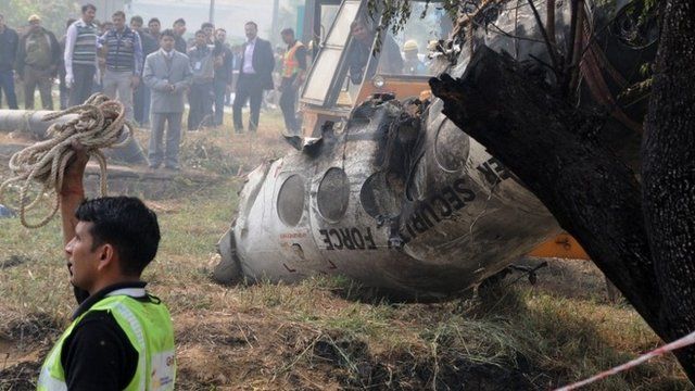 Plane Crash In Delhi, India, Kills 10 - BBC News