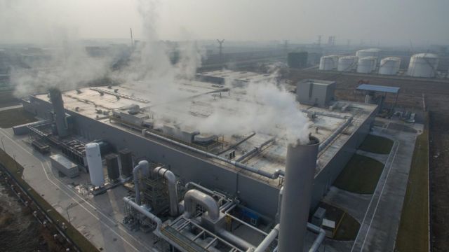 China chemical factory