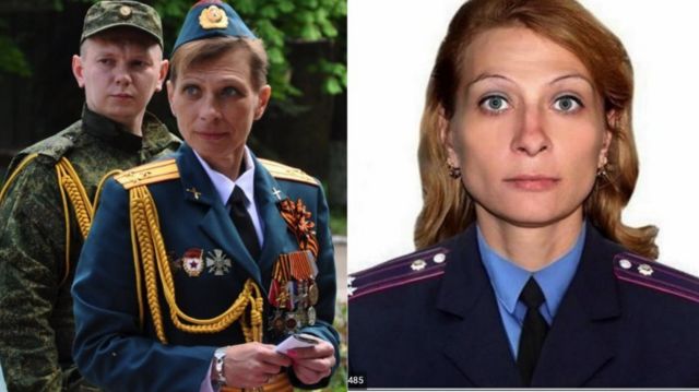 Колишня підполковник української міліції Ольга Качура
