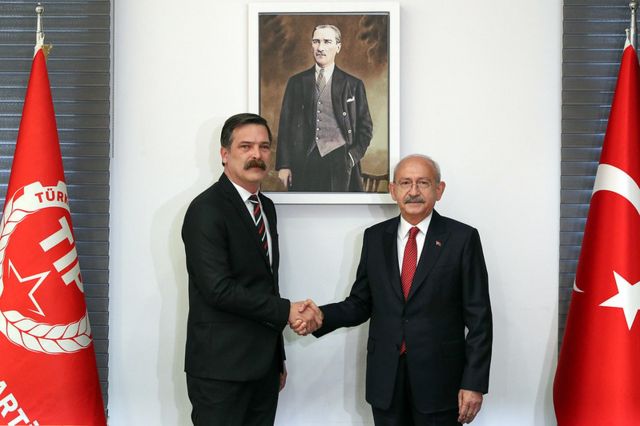 Erkan Baş ve Kemal Kılıçdaroğlu