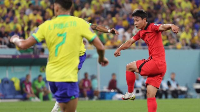 Baek Seung-ho goal on his World Cup debut