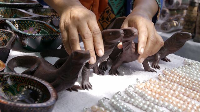 patung komodo