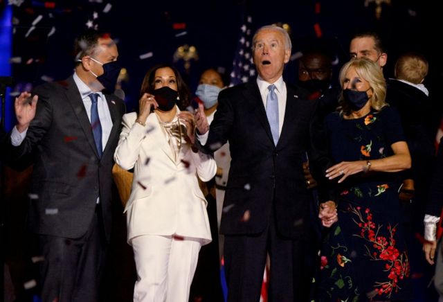 Júbilo de Biden