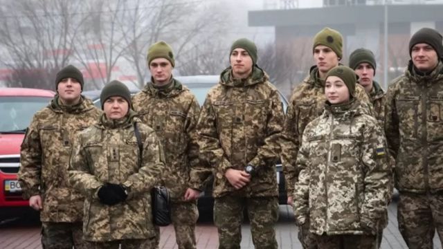Украина призывники