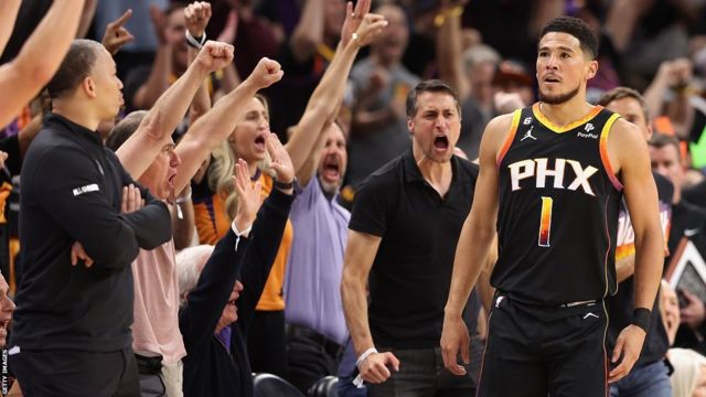 NBA play-offs: LA Lakers beat Phoenix Suns as Brooklyn Nets win again - BBC  Sport