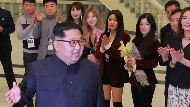 Pemimpin Korut Kim Jong Un Nonton Pentas K Pop Di Pyongyang Bbc