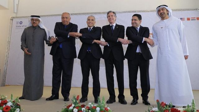 نشست وزیران خارجه چهار کشور عربی و اسرائیل و آمریکا