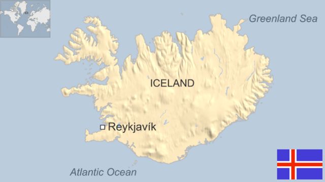 Iceland took the first place