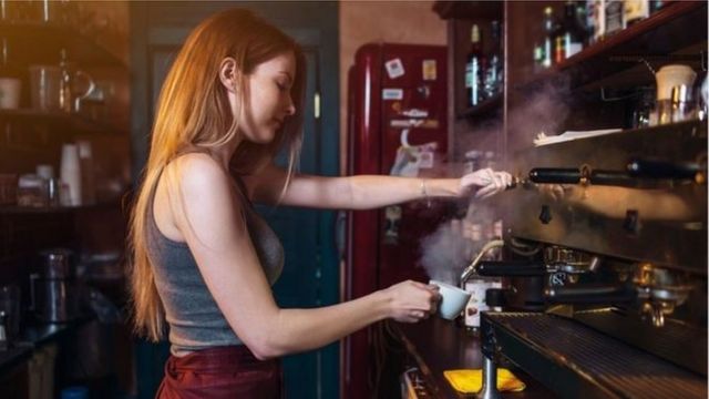young barista