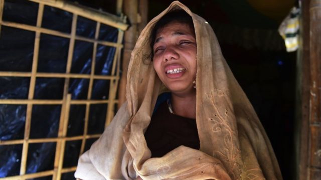 রোহিঙ্গা মা নূর বেগম ক'দিন আগে হারিয়েছেন তার ছয় বছর বয়সী সন্তান আলমকে।