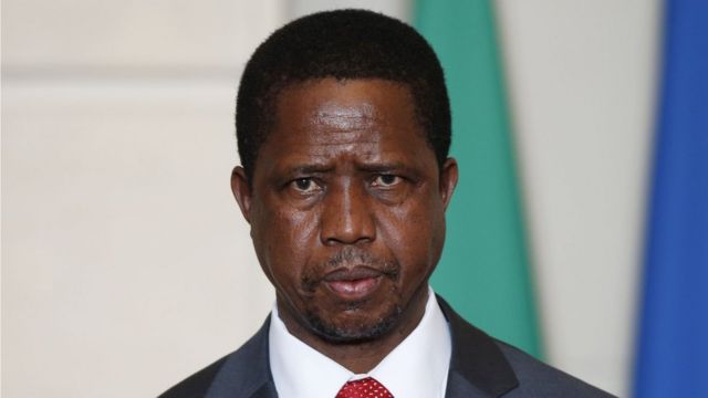 Edgar Lungu, le président zambien.
