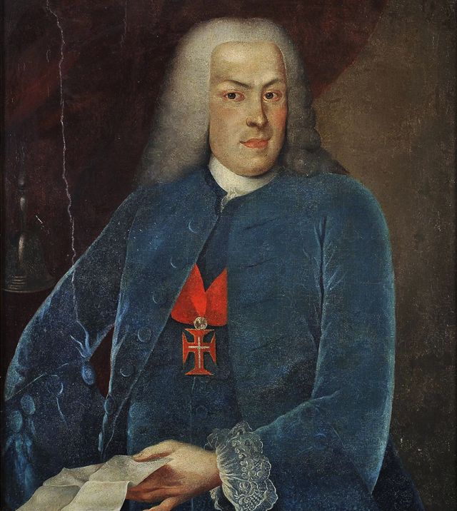 Retrato del marqués de Pombal (siglo XVIII, escuela portuguesa)