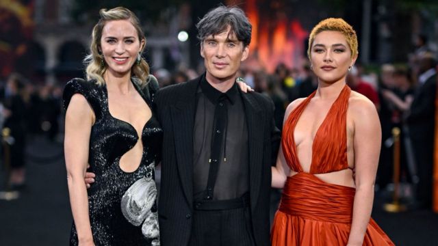 Emily Blunt, Cillian Murphy and Florence Pugh