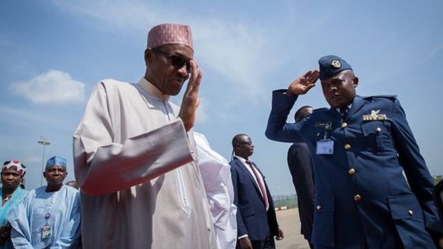 Muhammadi Buhari, président Nigeria