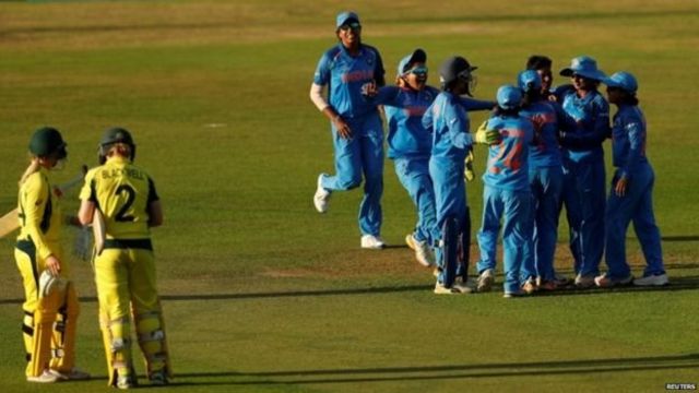 ऑस्ट्रेलिया के ख़िलाफ भारतीय टीम