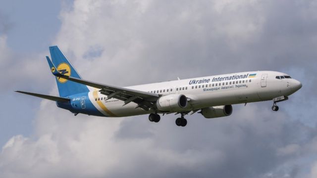 Avión de Ukraine International Airlines (foto genérica)