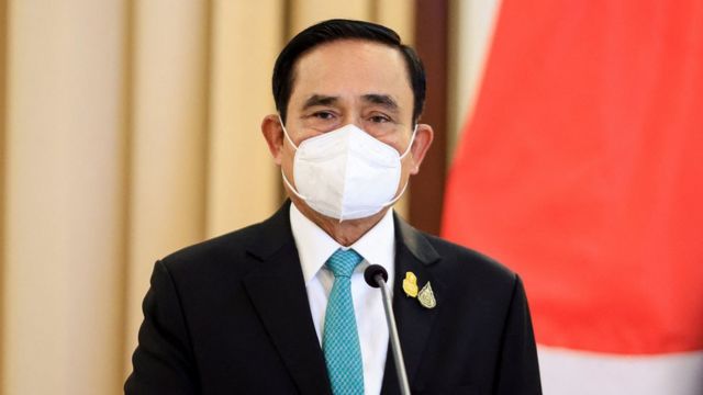 Thailand's PM Prayuth Chan-ocha, in Bangkok