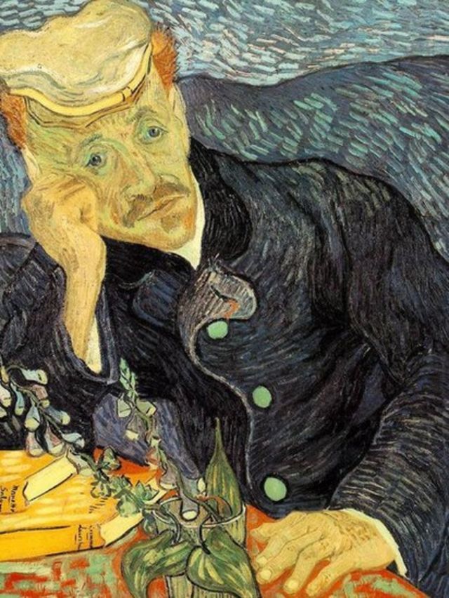 Retrato del doctor Gachet (Vincent van Gogh,1890).