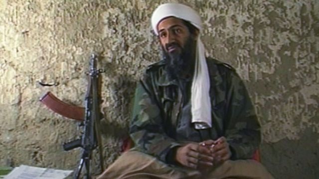 Osama bin Laden en una entrevista en 1998