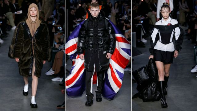 Las críticas a Burberry por una chaqueta con una cuerda alrededor del  cuello en un desfile de la Semana de la Moda de Londres - BBC News Mundo