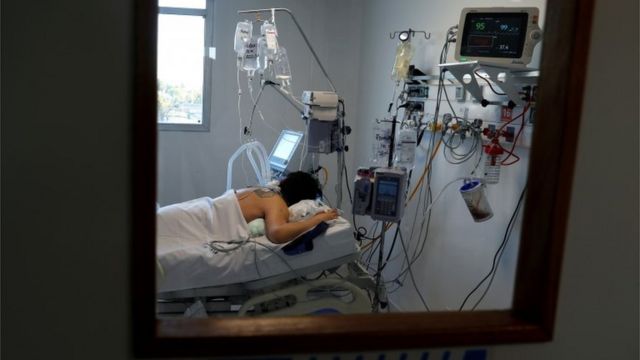 Un paciente hospitalizado en Buenos Aires