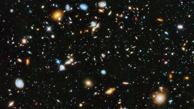 韦伯能看到的最远星系，预计将包括一些最早出现的星体。(photo:BBC)