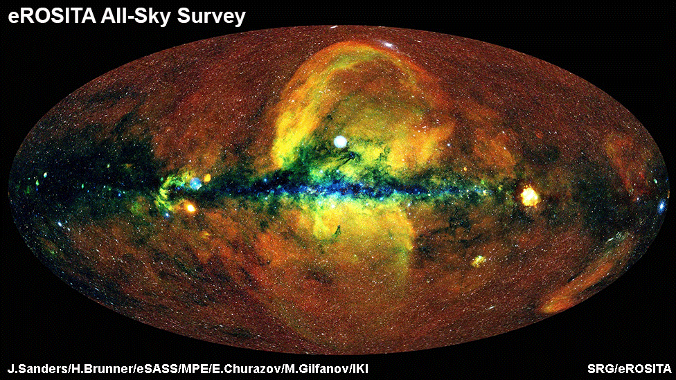 Map Of The Universe Breathtaking New Map Of The X-Ray Universe - Bbc News